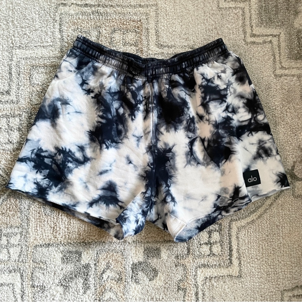 Alo Yoga Tie-Dye Gym Sweat Short